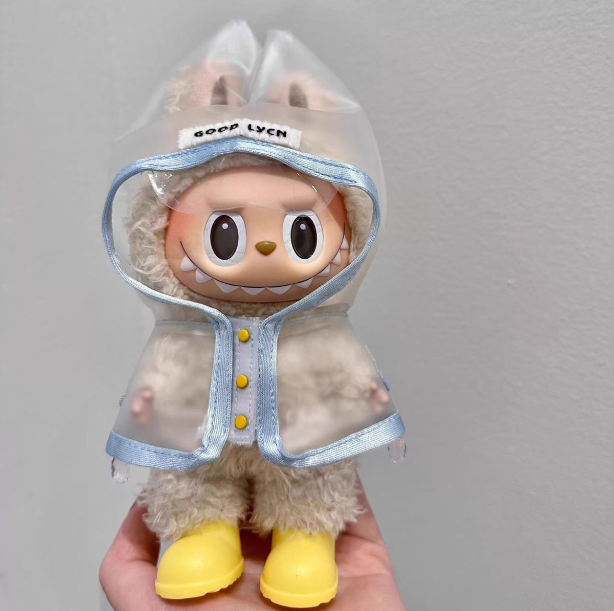 labubu raincoat sitting party baby clothes