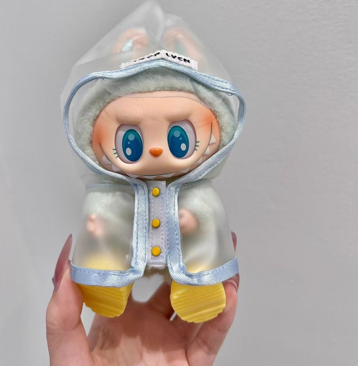 labubu raincoat sitting party baby clothes