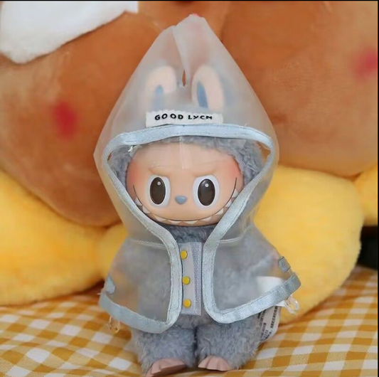 labubu raincoat sitting party baby clothes