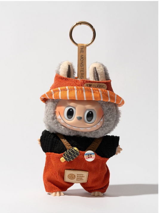 First, second and third generation labubu clothes set