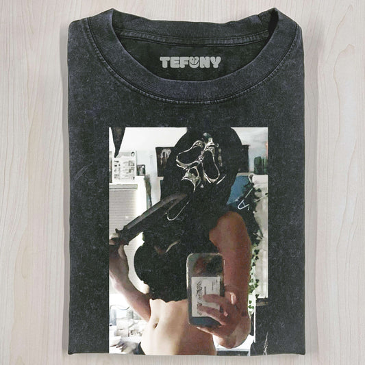 SEXY SCREAM MASK T-SHIRT