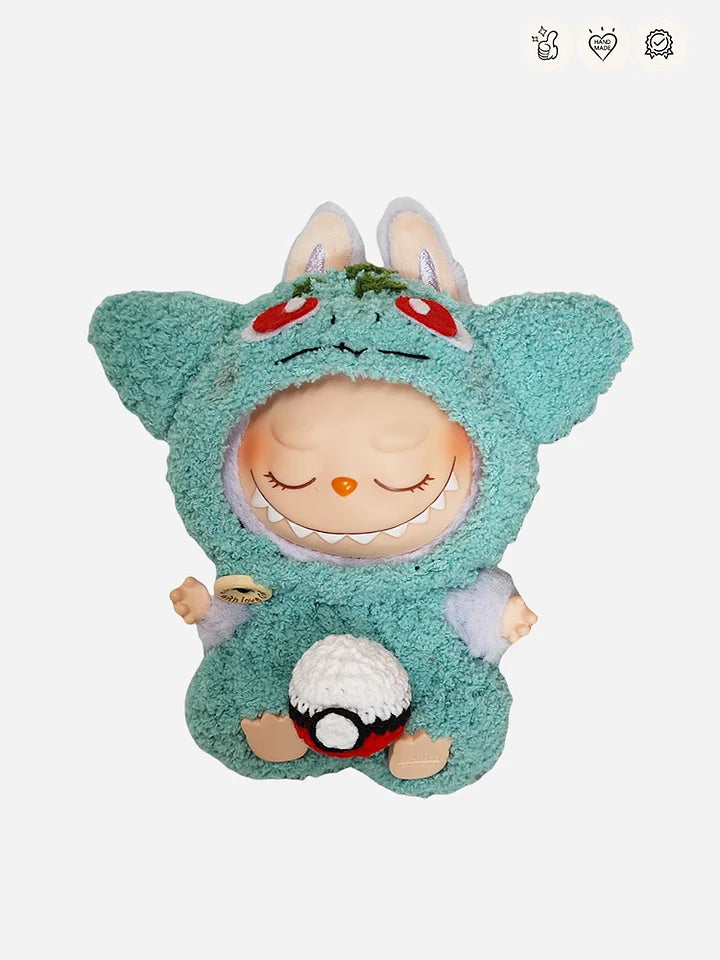 LABUBU Pokémon Bulbasaur Outfit